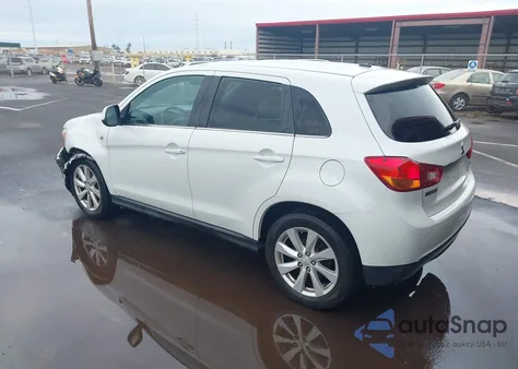 2014 Mitsubishi Outlander Sport Se from USA, damaged, VIN 4A4AP4AU9EE020209